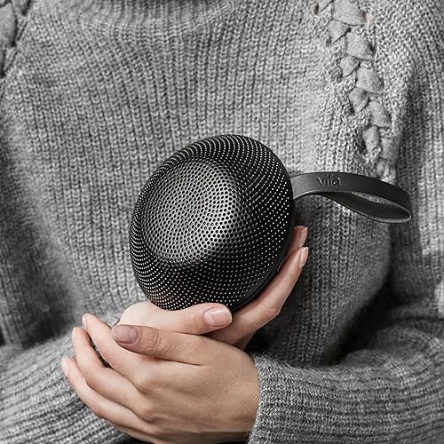 Miniatura 3 de Vifa Reykjavik Altavoz Bluetooth - Mini altavoz inteligente inalámbrico portátil para exteriores con sonido estéreo, diseño nórdico, micrófono