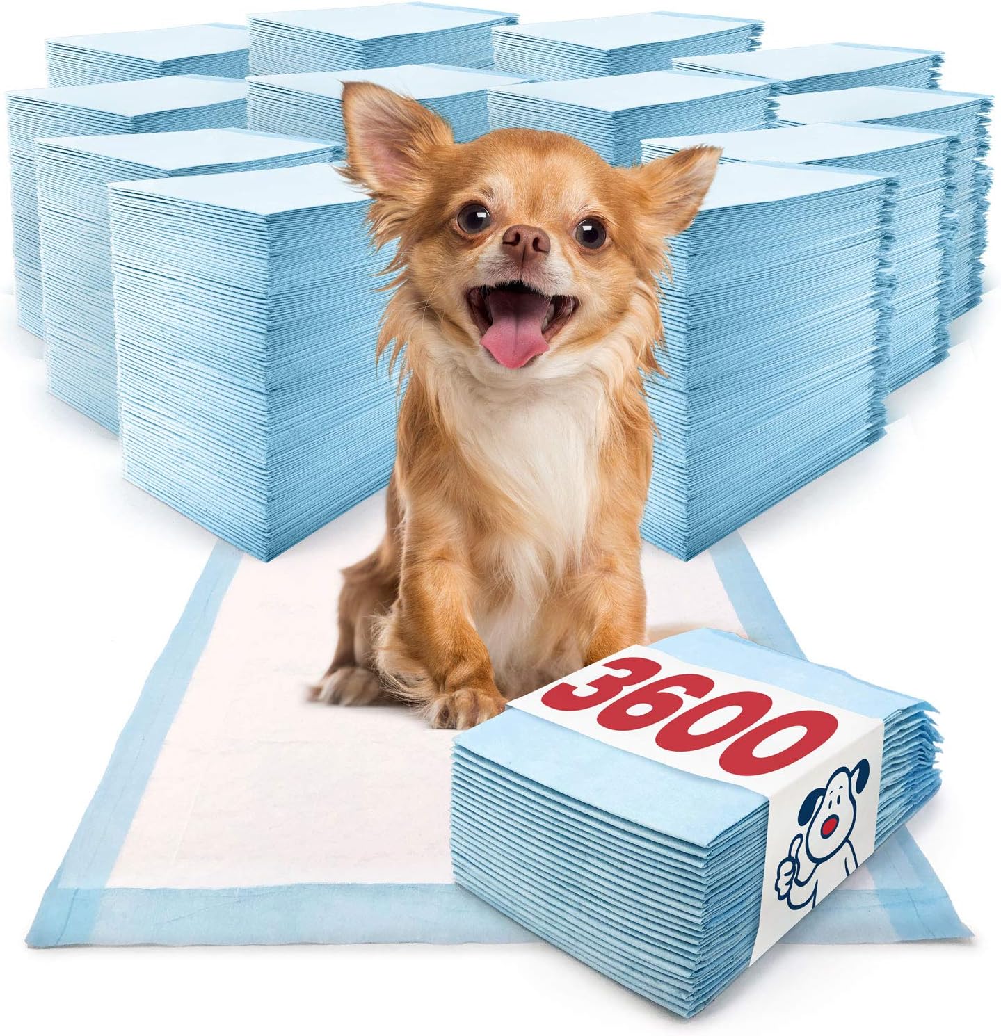 ValuePad 3600 17x24 20 gram Dog Training Puppy Pads