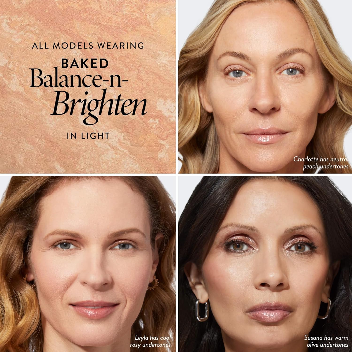 LAURA GELLER NEW YORK Award-Winning Baked Balance-n-Brighten Color Correcting Powder Foundation - Light - Buildable Light to Medium Coverage - Demi-Matte Natural Finish