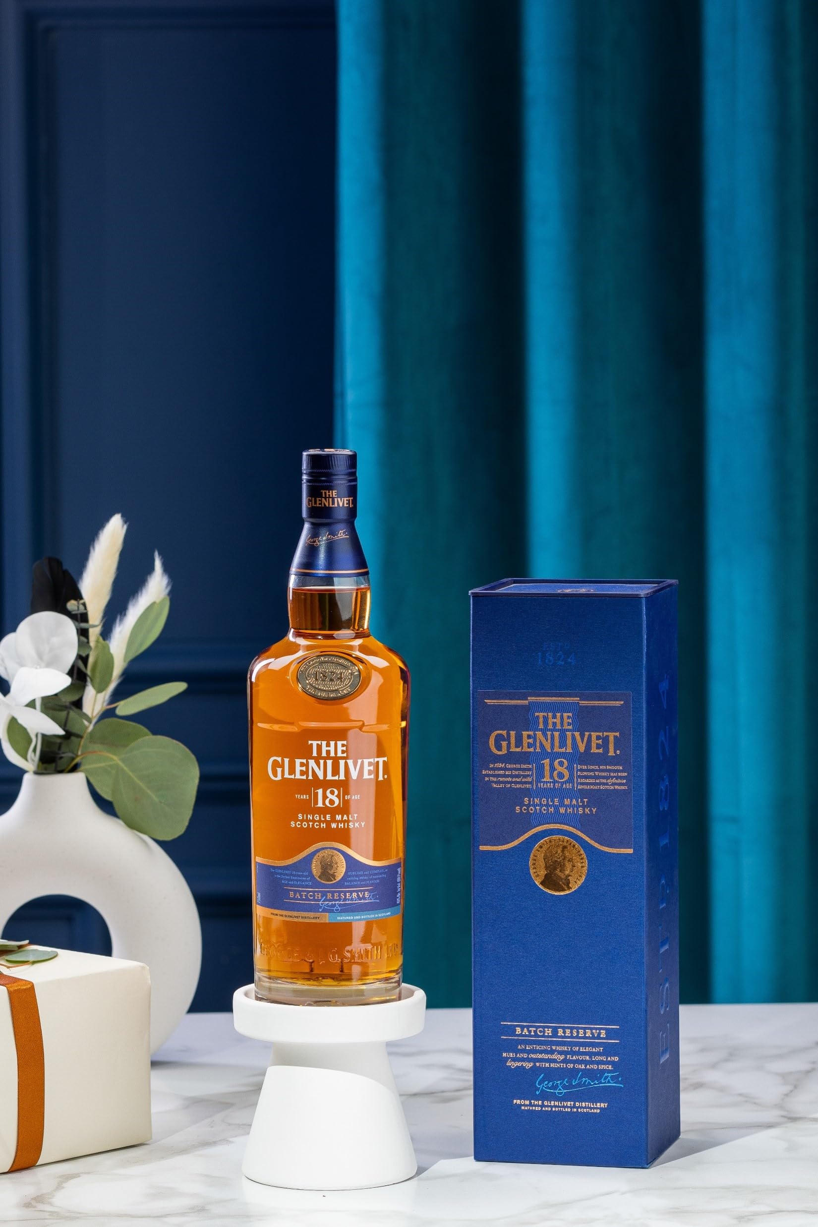 ウイスキー THE GLENLIVET 18 Years Old The Glenlivet 18 Years Old BATCH RESERVE 40% Vol. 0,7l in