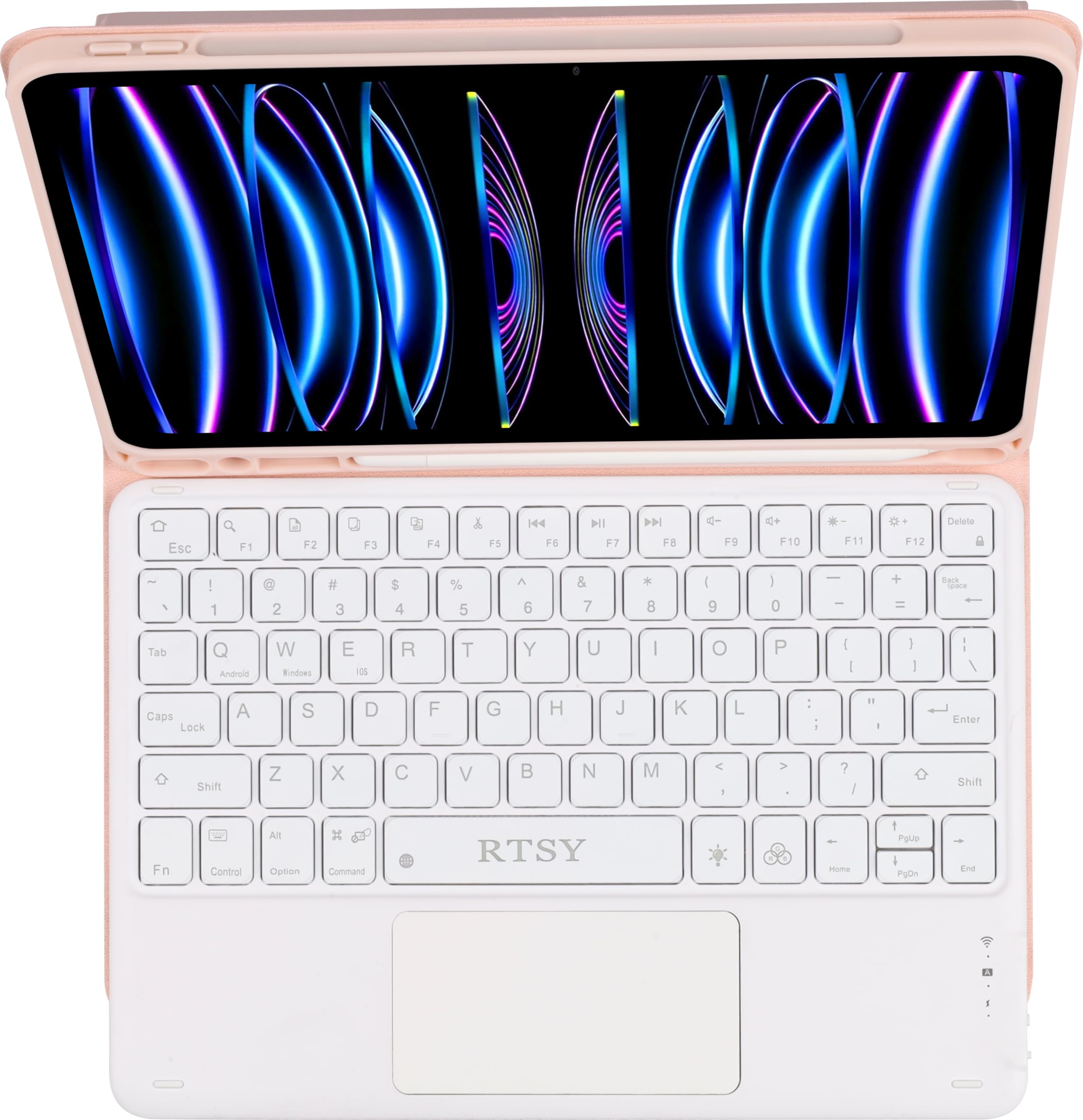 RTSY Keyboard case for iPad Air 11 (M3/M2), Pro 11 (4th/3rd/2nd