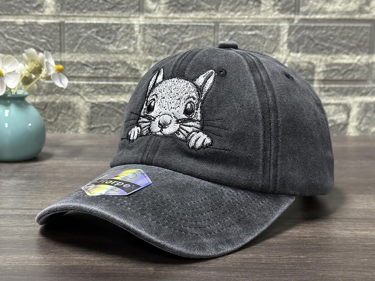 Adjustable Embroidered Animal Hat for Men Women, Animal Gifts Baseball Cap for Adult - Image 3