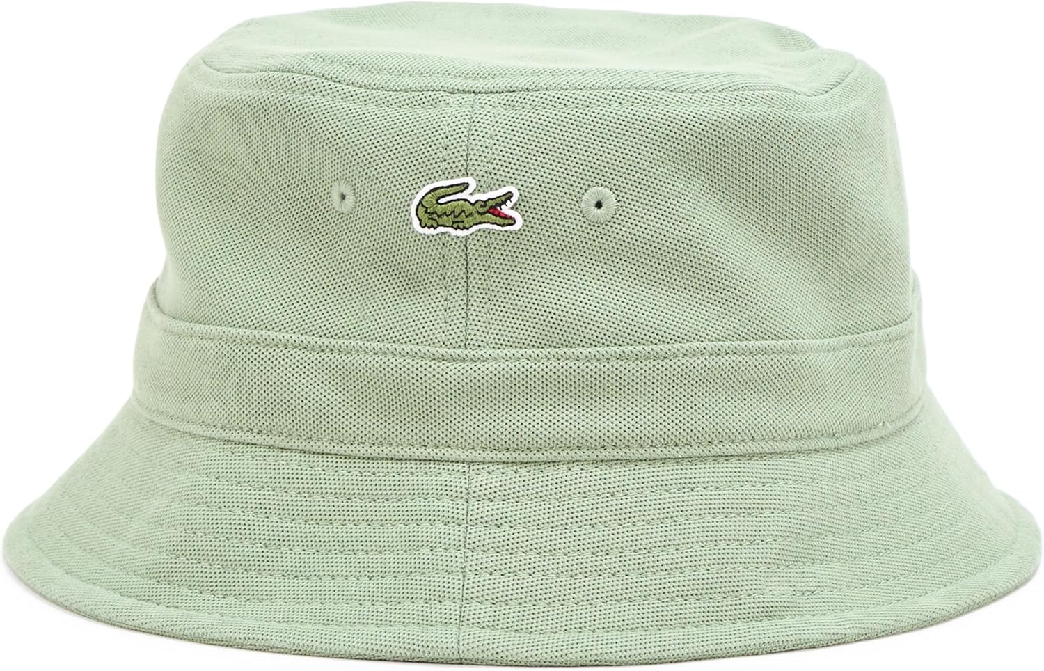 Lacoste Womens Lacoste Unisex Organic Cotton Bucket Hat