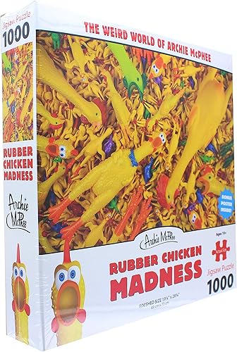 Miniatura 2 de Accoutrements Rubber Chicken Madness Rompecabezas Estándar