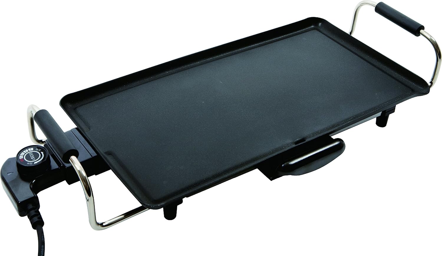kenex KXC-PA01 Plancha Asar, 2000 W, 0 Decibelios, Acero Inoxidable, Negro