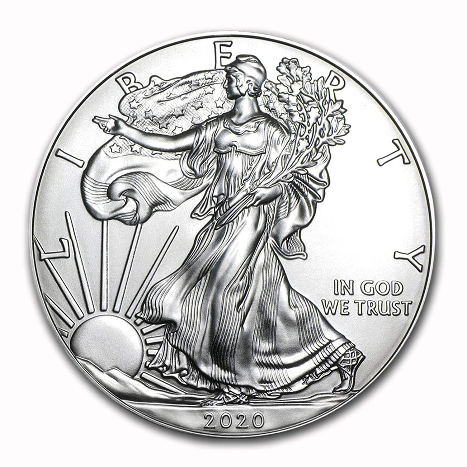 American Eagle - PCGS MS70 FIRST STRIKE イーグル銀貨 1オンス 2023 (W) 1 oz American Silver Eagle Coin MS-70 (First Strike