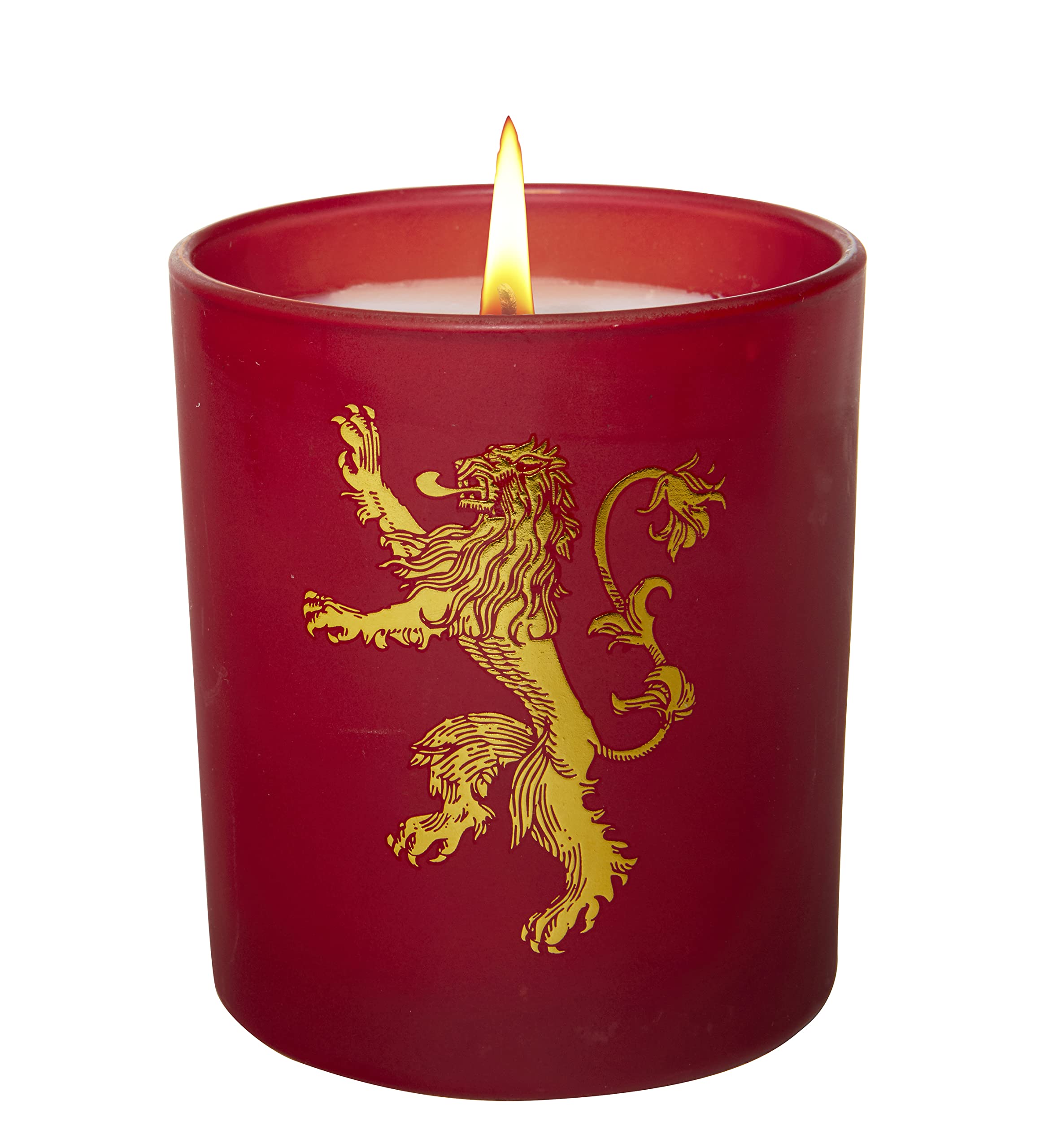 Game of Thrones: House Lannister Large Glass Candle by Insight Editions