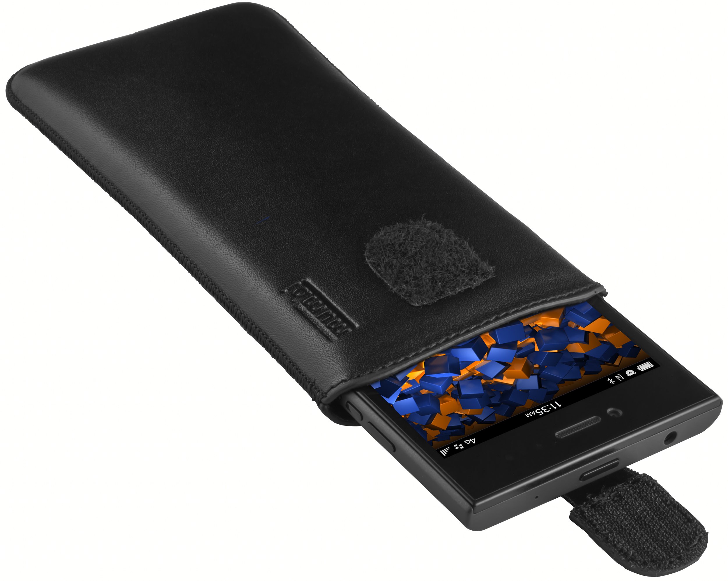 mumbi Borsa in vera pelle compatibile con Honor 8 Pro, (Linguetta