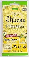 Vista 12 de Chimes Caramelos Masticables de Limón Meyer y Jengibre, Bolsa de 1 Libra