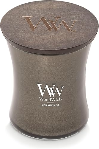 Vista 67 de WoodWick - Vela mediana de reloj de arena, aroma Fireside, cera de mezcla de soja prémium, se agrieta mientras se quema, perfecta para regalo, 9.7