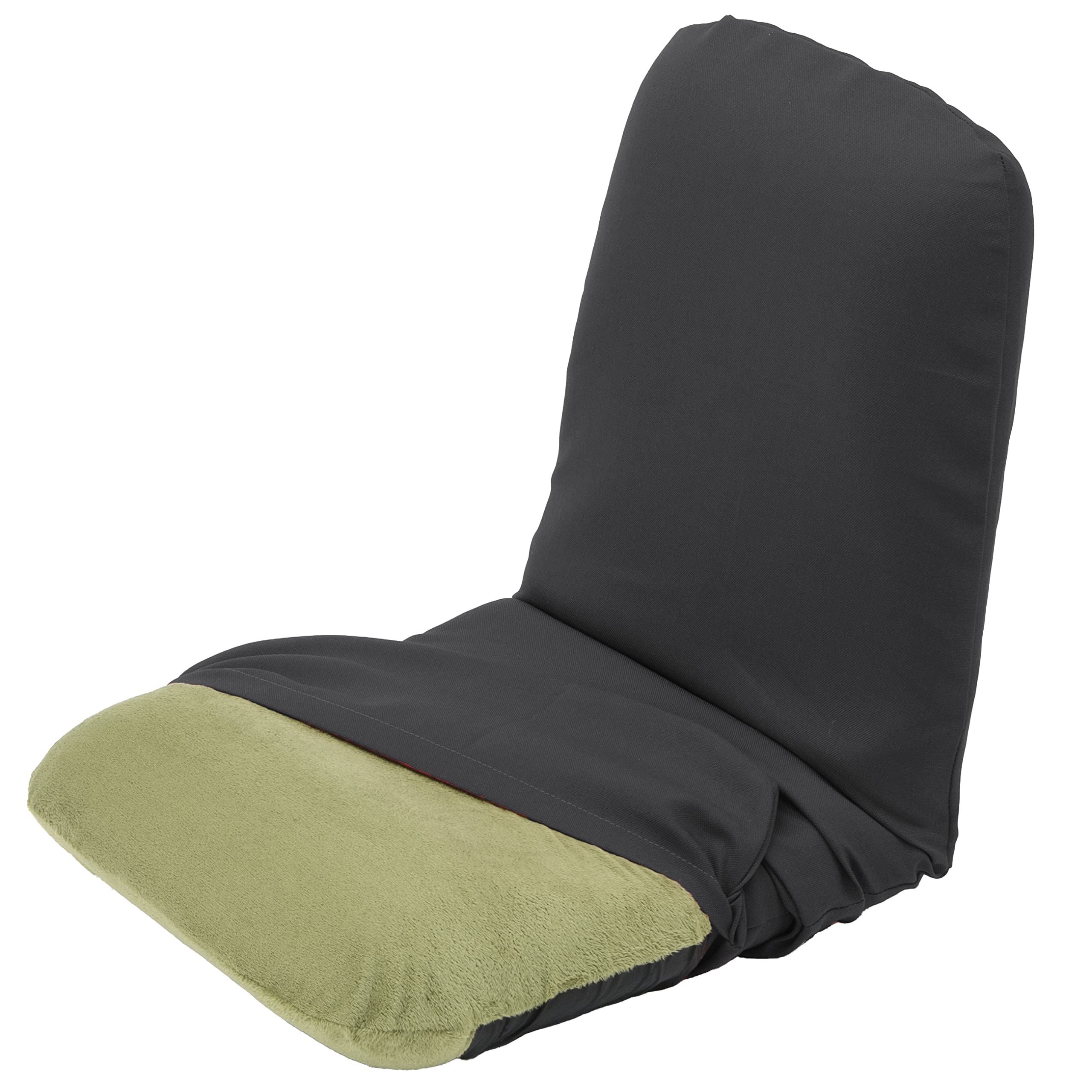 Amazon｜セルタン 座椅子カバー 和楽チェア 専用 ダリアンブラック M