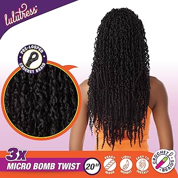 Amazon.com : Sensationnel Lulutress crochet braiding hair - 3x