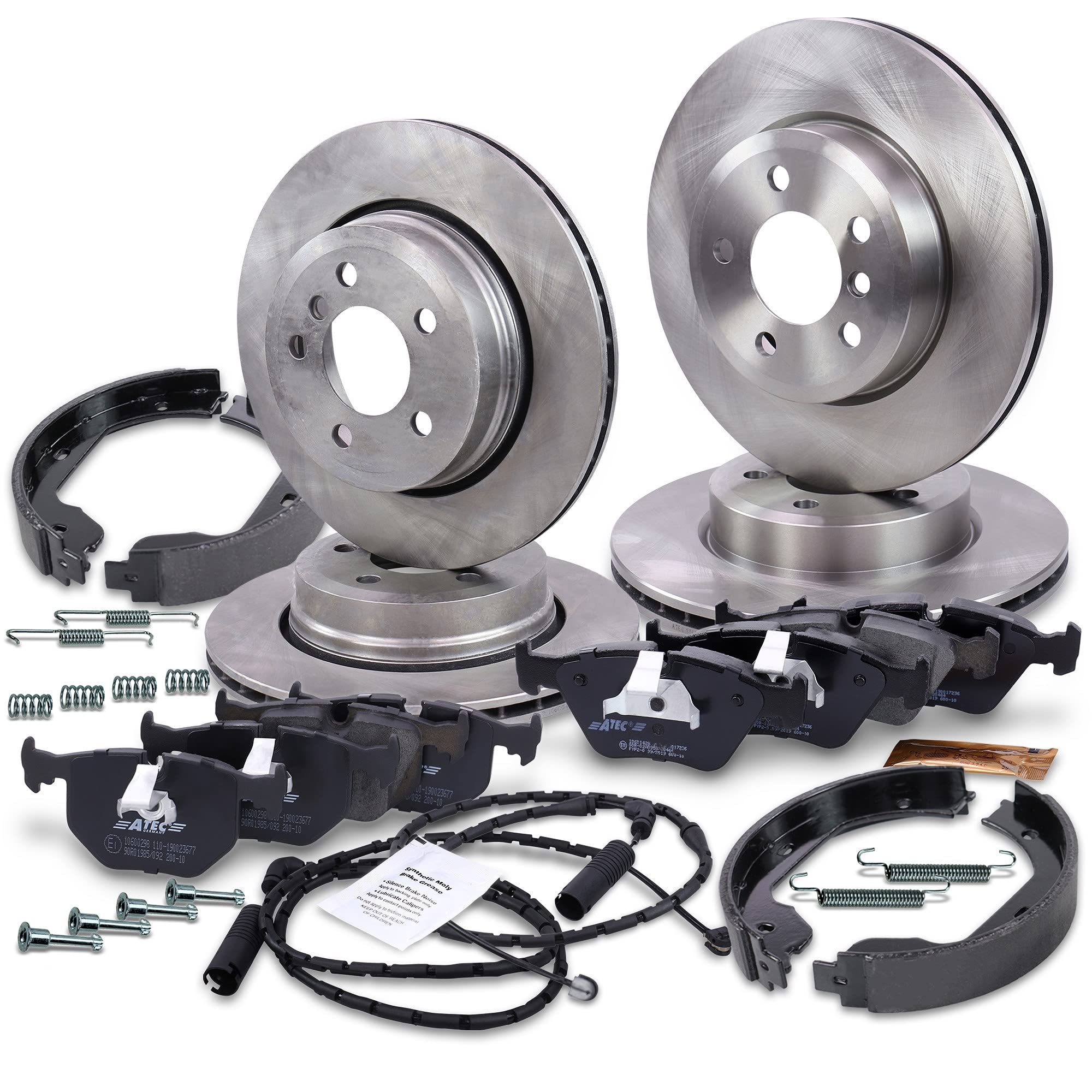 Set freni ATEC Germany incl. dischi freno anteriori Ø 325 mm ventilati + | Compatibile con: BMW X3