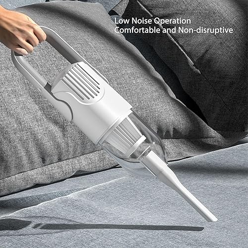 Miniatura 2 de TOPINCN Aspiradora de mano ligera, aspiradora multiusos con tanque de agua y potente succión, sistema de filtración eficaz (enchufe de EE. UU. 110V)