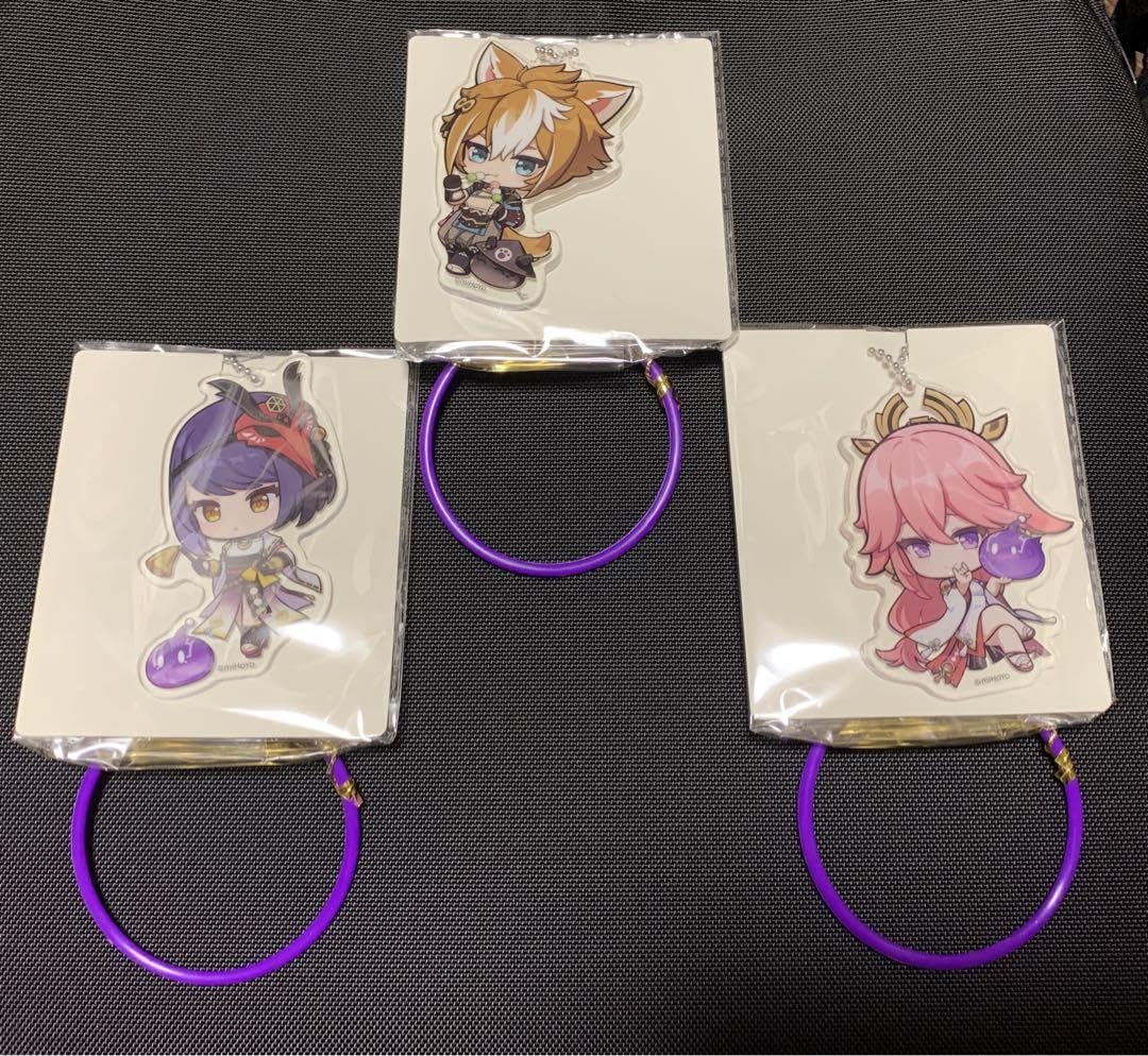 原神】GIGO 八重神子 アクリルボールチェーン 2025年最新】原神