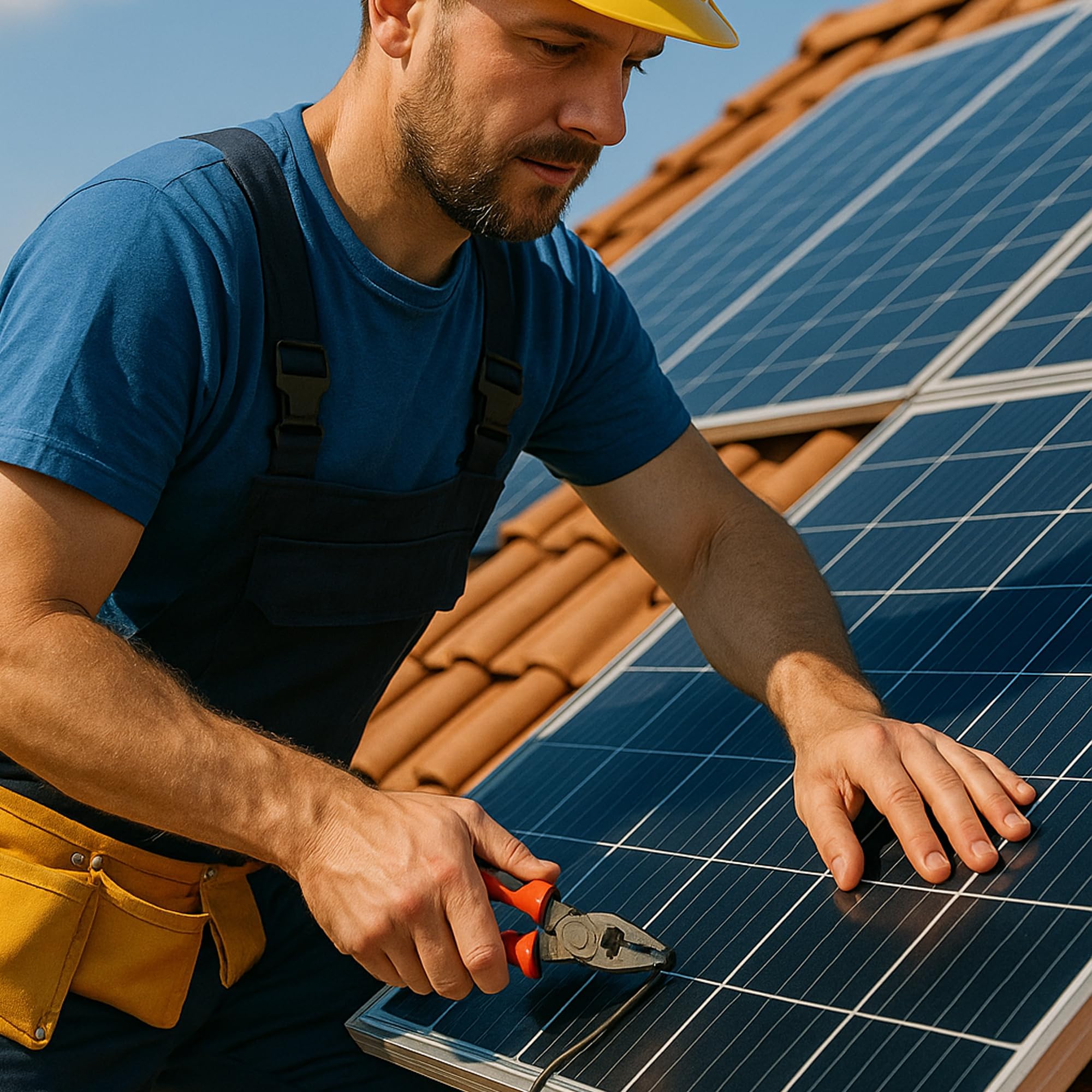 PremiumX Cavo Solare 50m 6mm² H1Z2Z2-K - Cavo Solare 1500V CC - Rame stagnata - Resistente agli UV e flessibile - Cavo PV per impianto solare, modulo, inverter - Rosso
