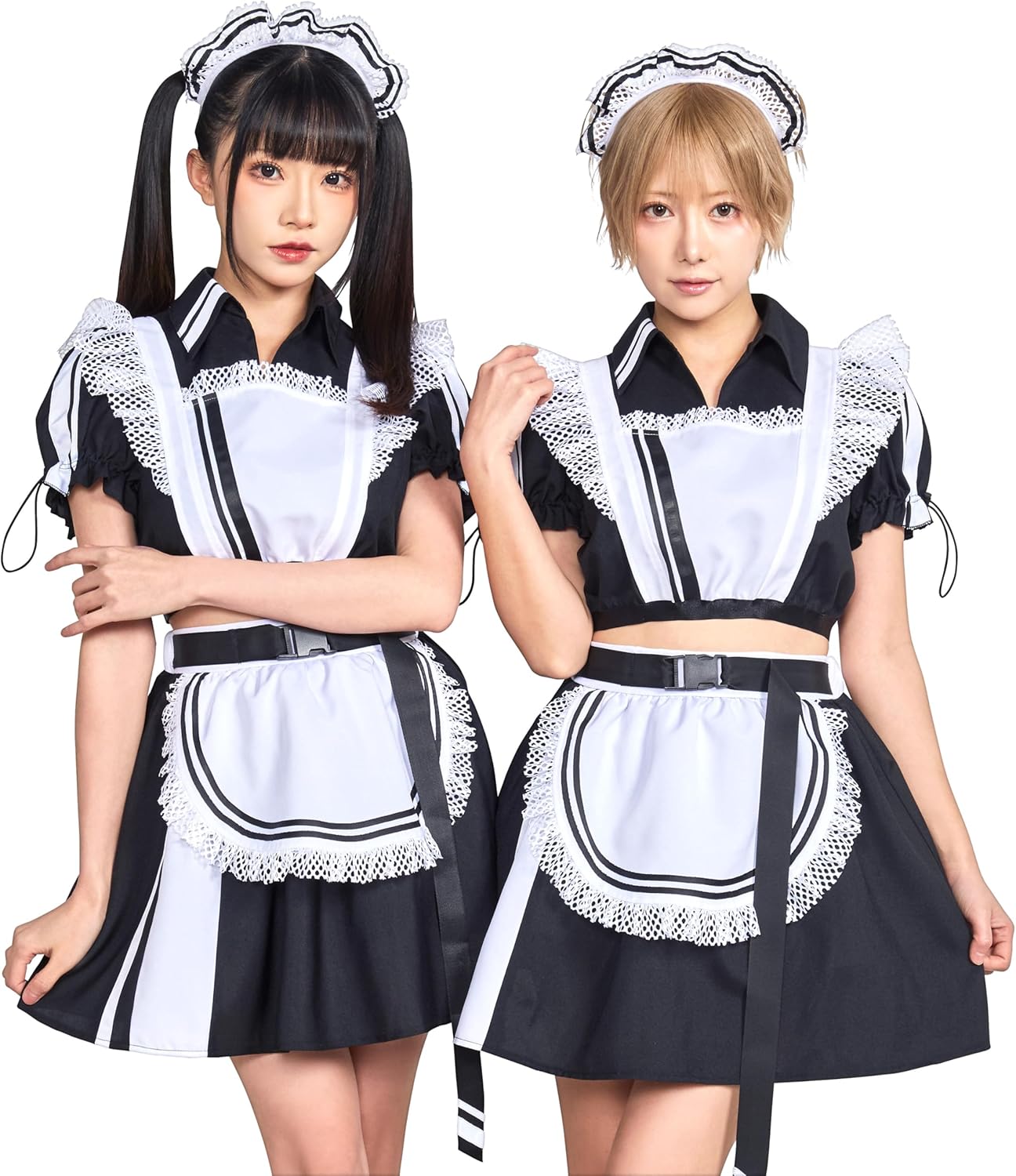 クリアストーン(Clearstone) ニュークラッシュ コスプレ ハロウィン メイド レディース ブラック クリアストーン(Clearstone) ニュークラッシュ コスプレ ハロウィン メイド レディース ブラック