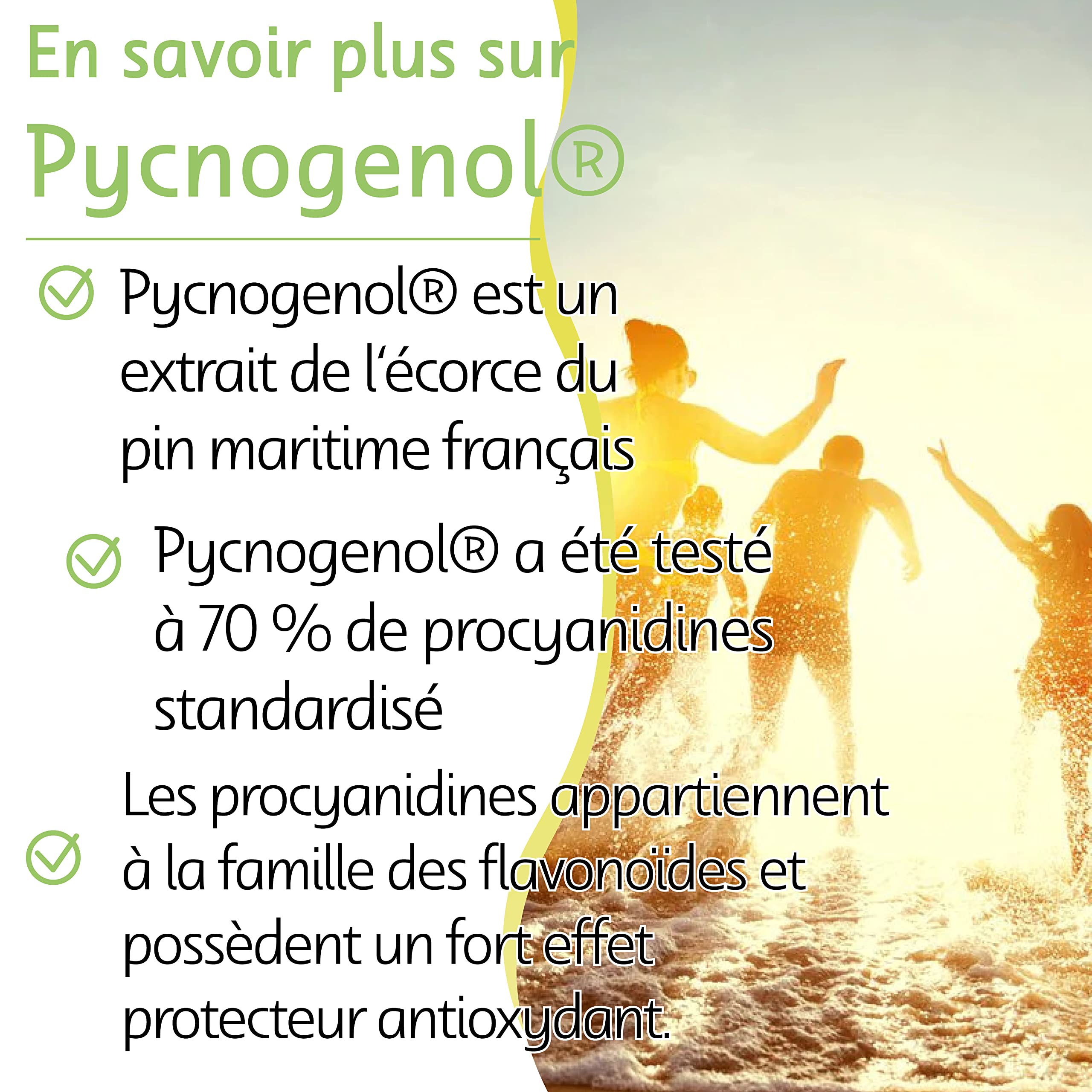 Healthy Origins, Pycnogenol, 100 mg, 60 Gélules végétaliennes, Pin Maritime, Sans Gluten, Sans Soja, Végétarien