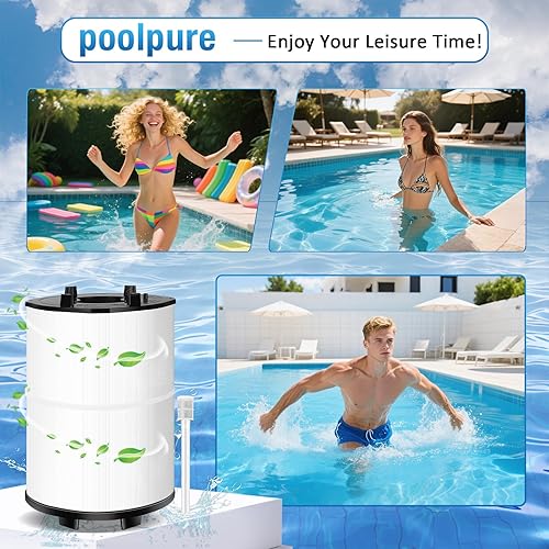 Miniatura 6 de Cartucho enjuagable para piscina 27002-0100s mejorado. Compatible con filtro D.E. para piscina y spa sta-rite 27002-0100S y sistema PLM100 2 medios