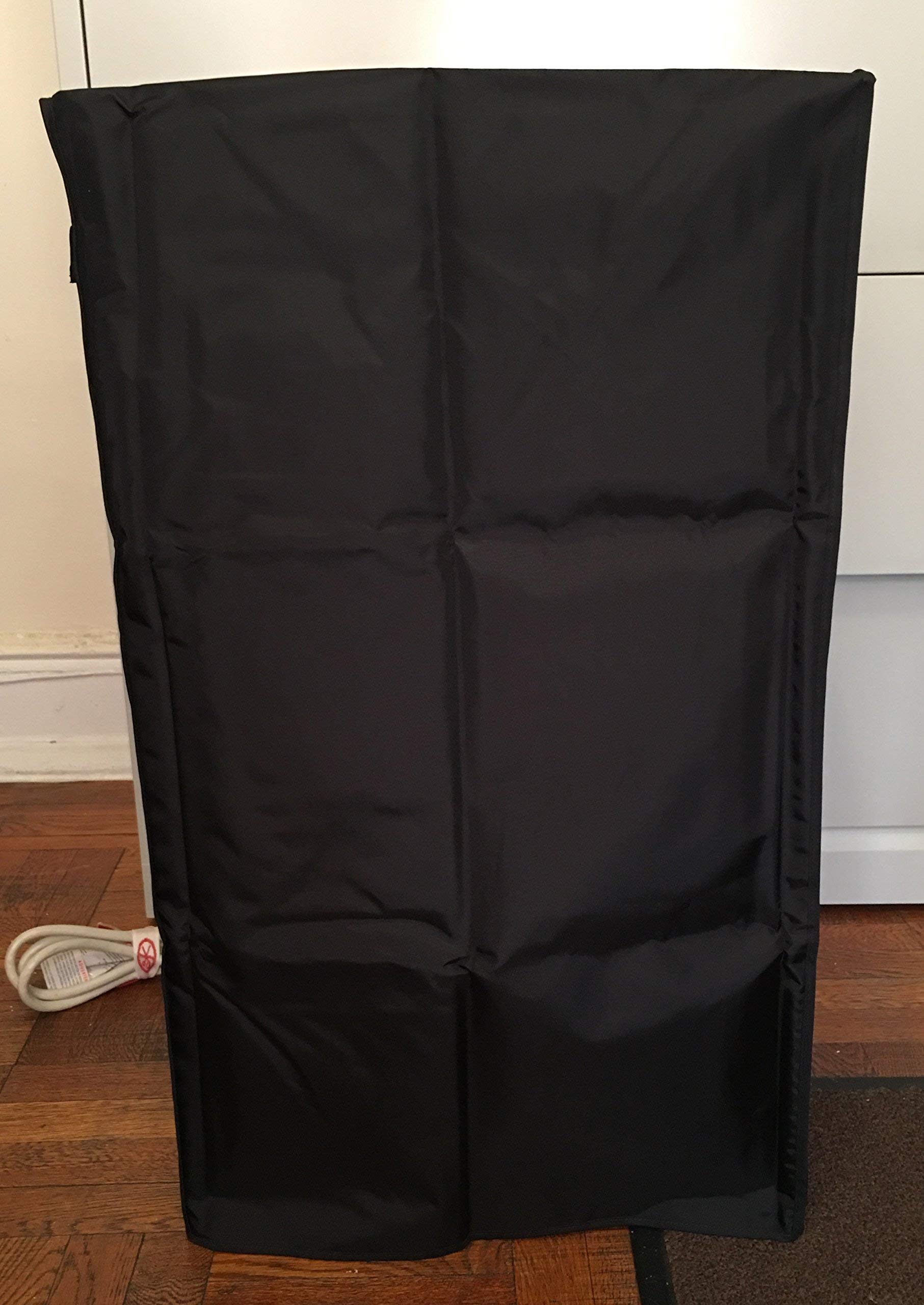 Comp Bind Technology Dust Cover Compatible with LG LP1021BSSM Portable AC Black Nylon Anti-Static Cover with side package
