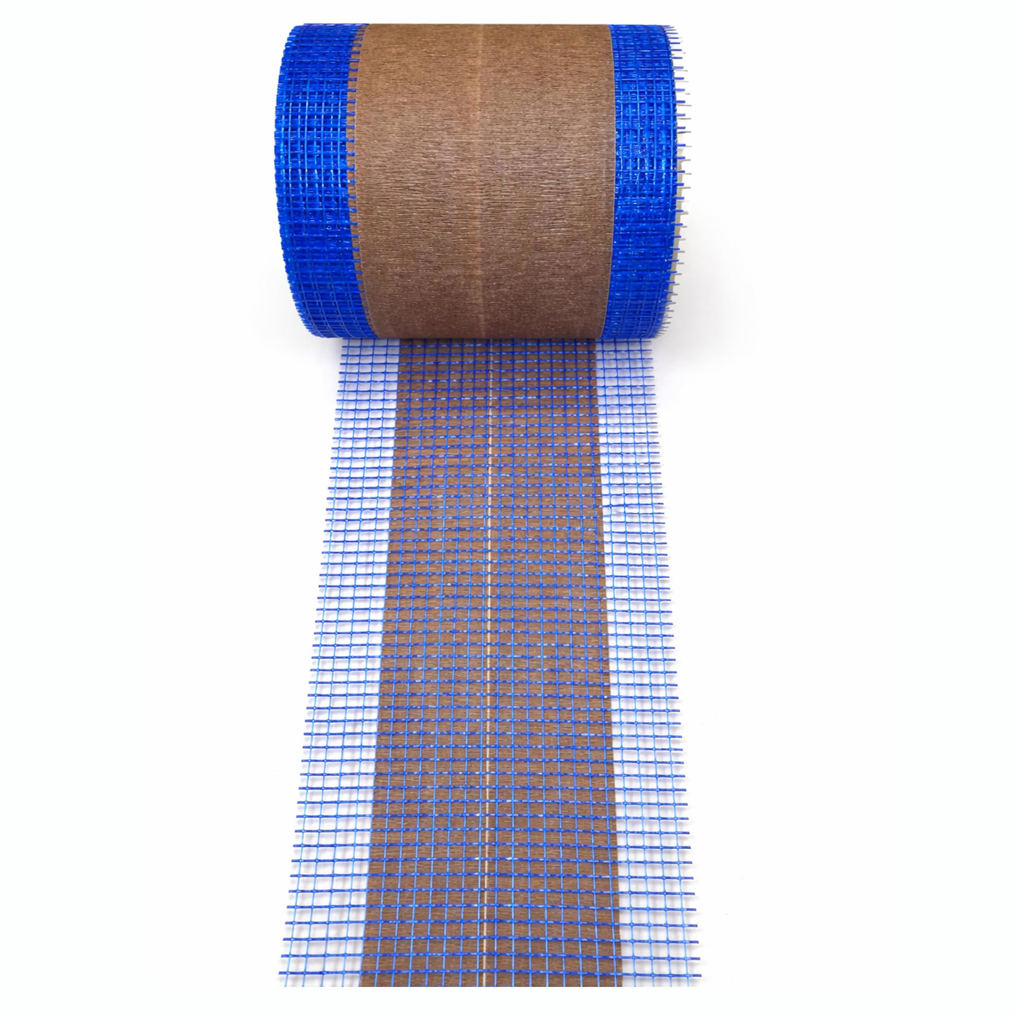 Balkenfix Glasgittergewebe Gewebeband Putzträger mit Ölpapier zur Rissüberbrückung 50 m (250 mm)