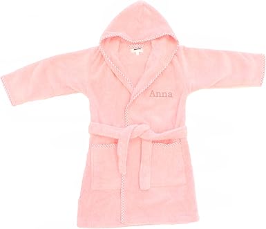 Girls dressing gown personalised Outlet