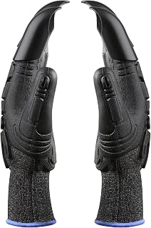 Gardening Gloves Clam Digging Gloves Claming Digging Tools for Gardening, Digging, Beachcombing, Crab Harvesting, Shell Collecting, Clam Digging, Black
