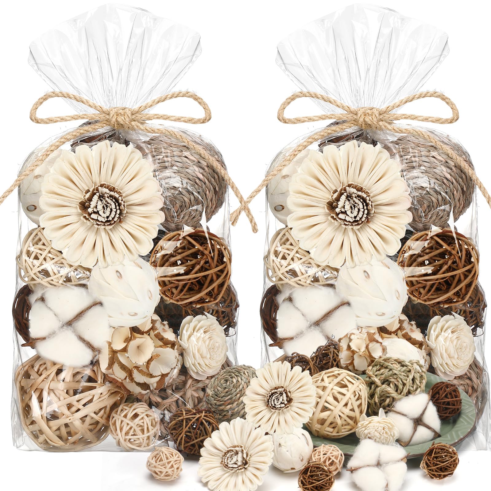 Photo 1 of Riceshoot Potpourri Decorative Balls Bowl Filler Decor