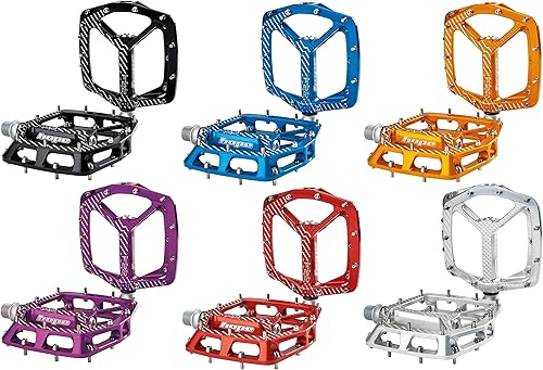 Hope F22 Aluminio 9/16 Pulgadas Plataforma Bicicleta Pedales Negro