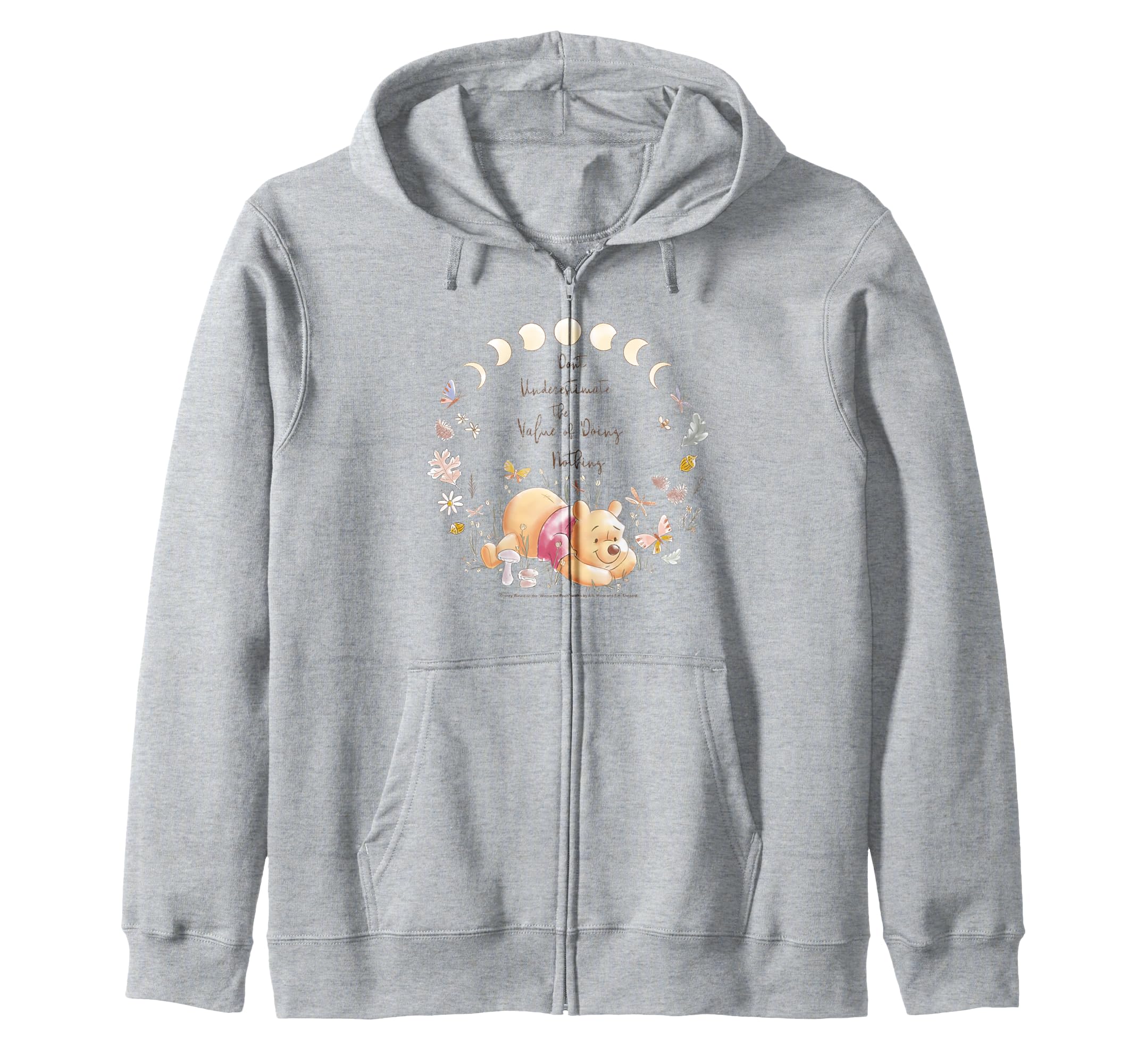 Sweat Winnie l'Ourson à capuche en coton premium avec impression graphique - 2