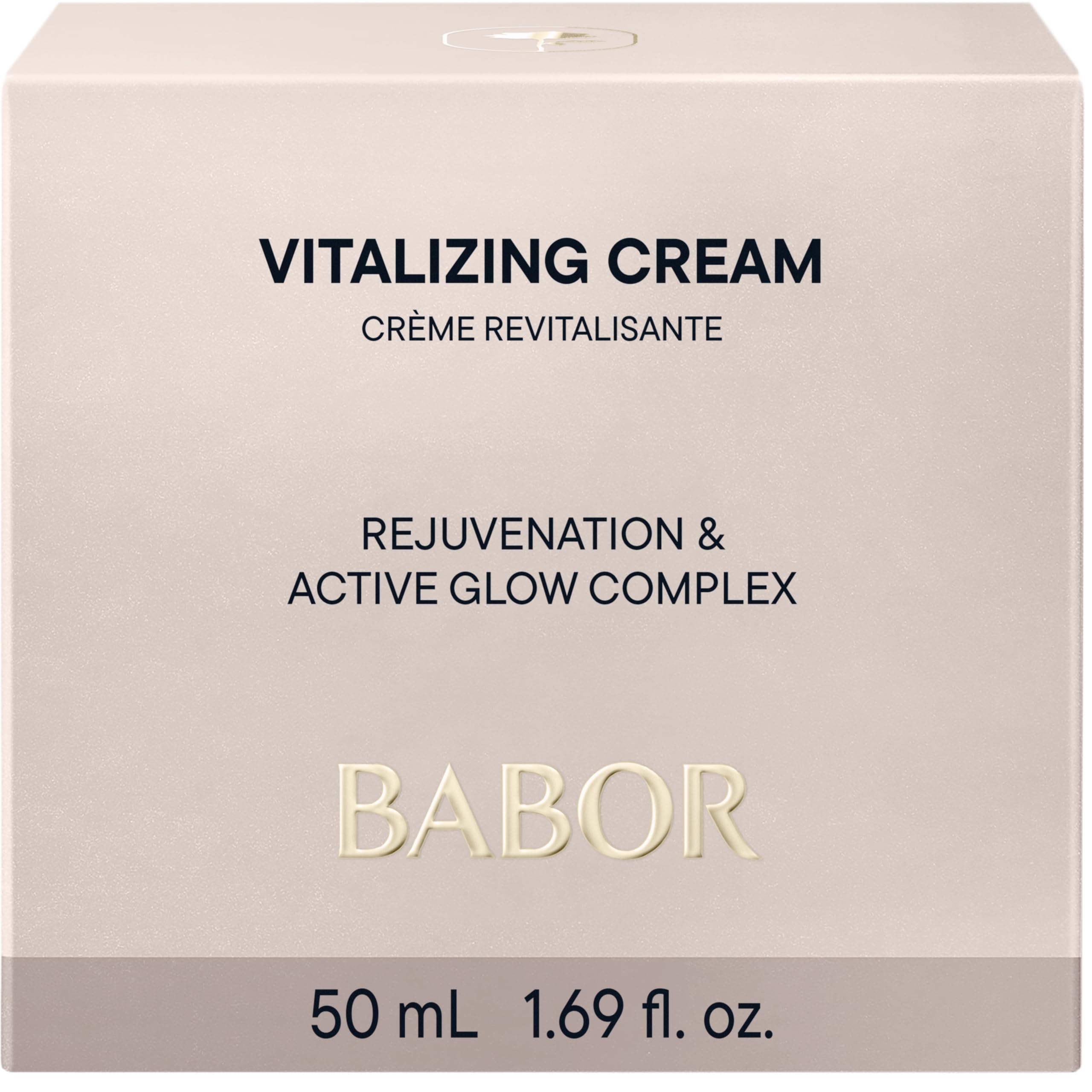 BABOR Vitalizing Cream, crema viso per pelli stanche e bisognose di rigenerazione, idratante rivitalizzante, formula vegana, 50 ml