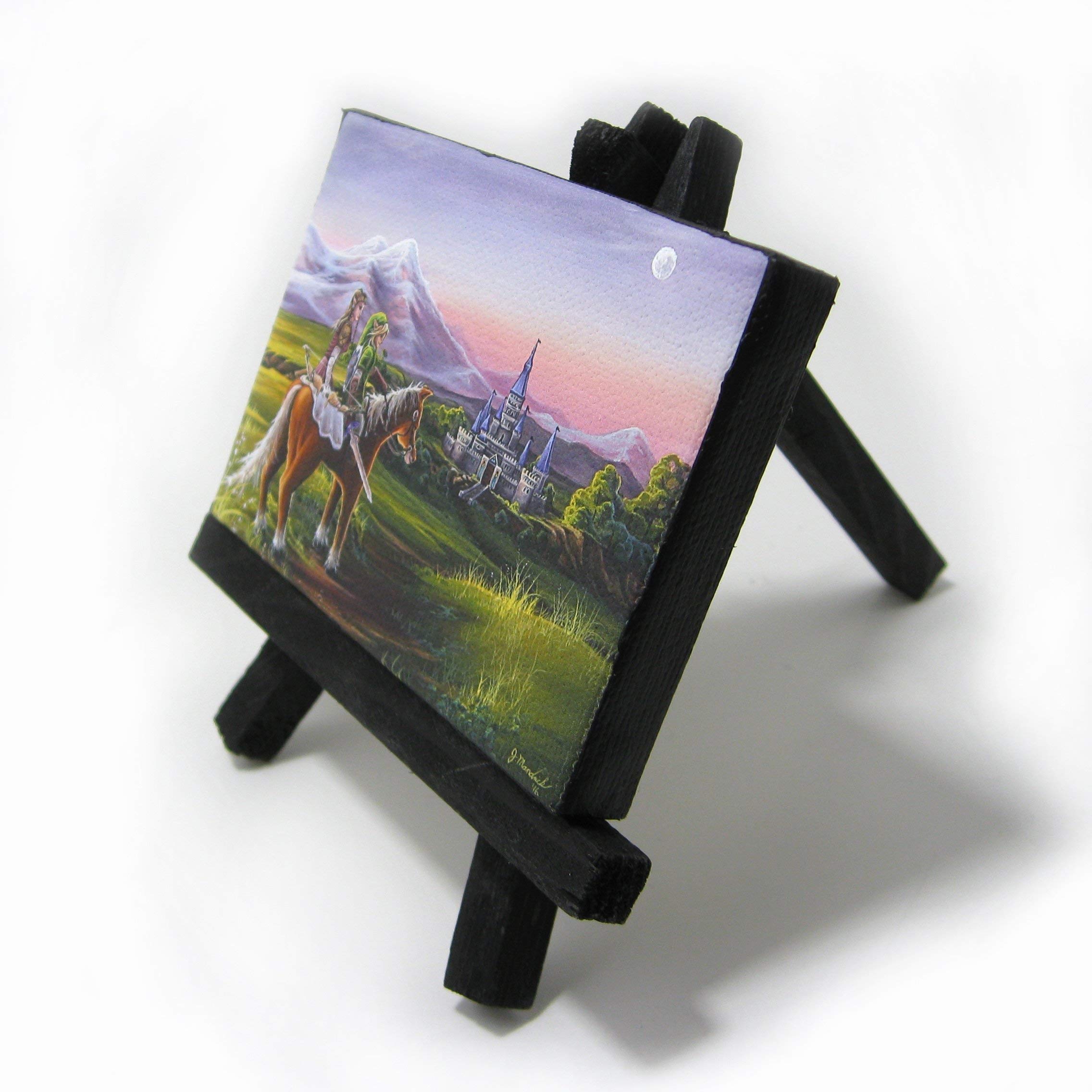 Legend of Zelda Mini Painting - Returning Home