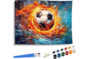 Paint by Numbers Kit for Sports Enthusiasts: Unleash Vitality on Canvas
