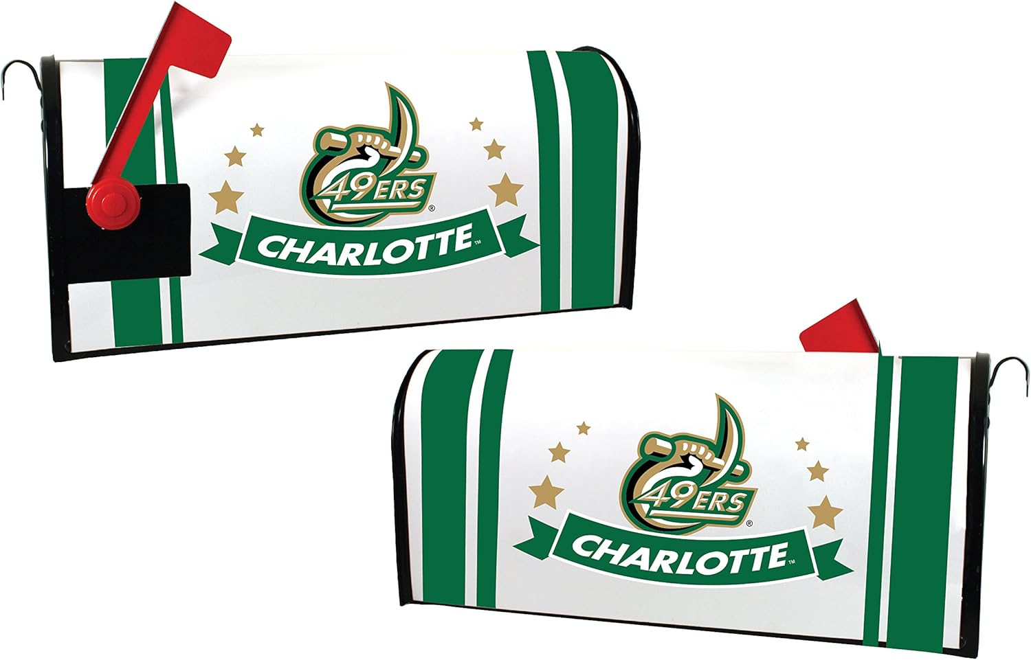 North Carolina Charlotte Forty-Niners Officially Licensed Collegiate Magnetic Mailbox Cover Large