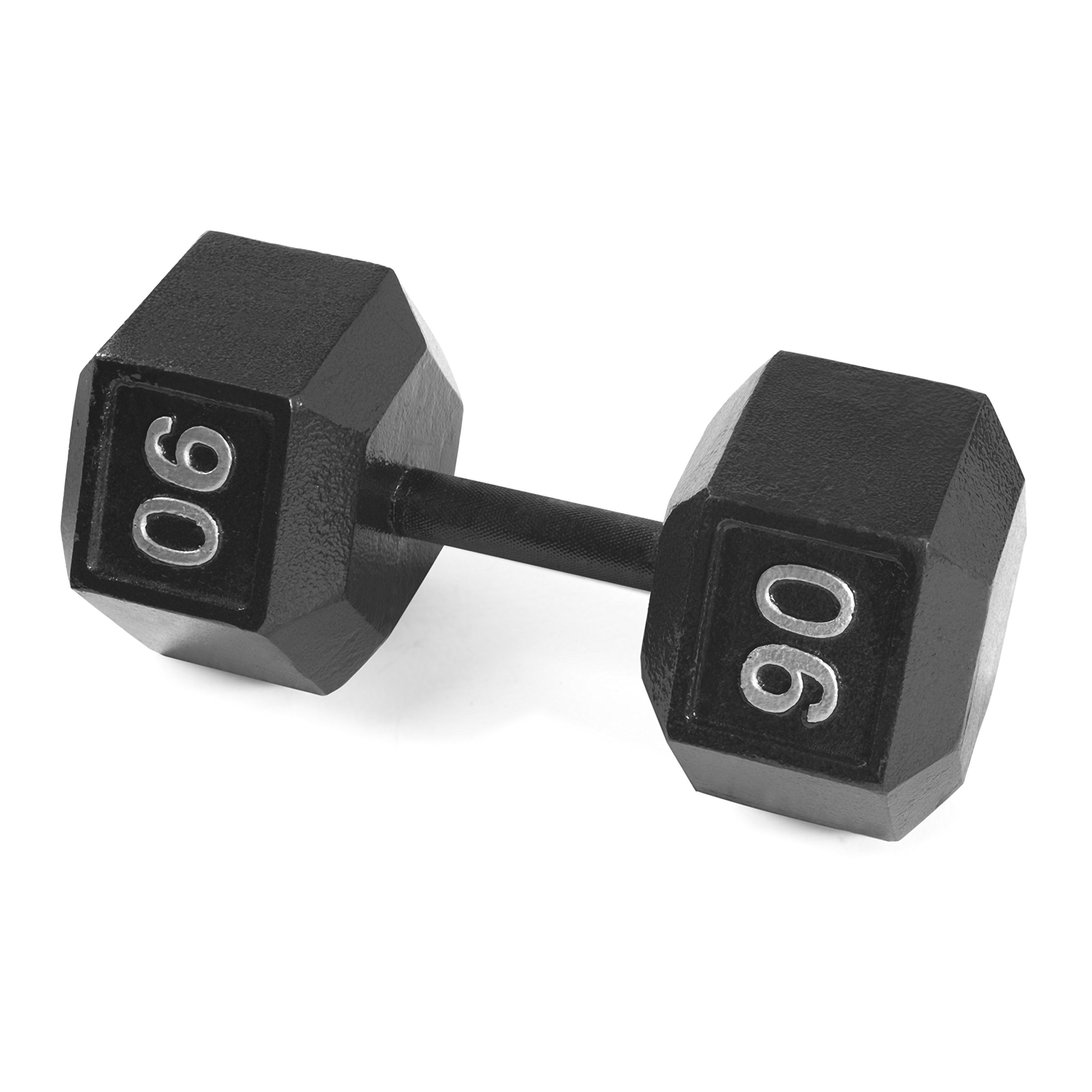CAP Barbell Cast Iron Hex Dumbbell | Multiple Options 90lbs