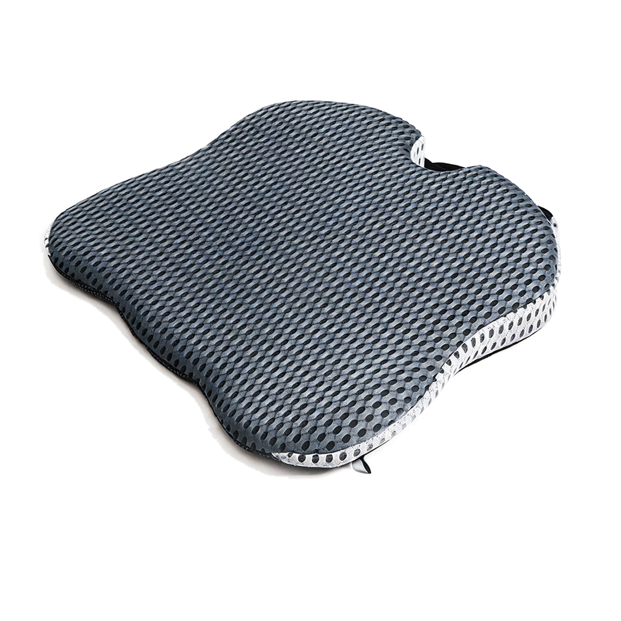 Cojín piriforme y cuña de Asiento. Cojín,047 Malla Gris
