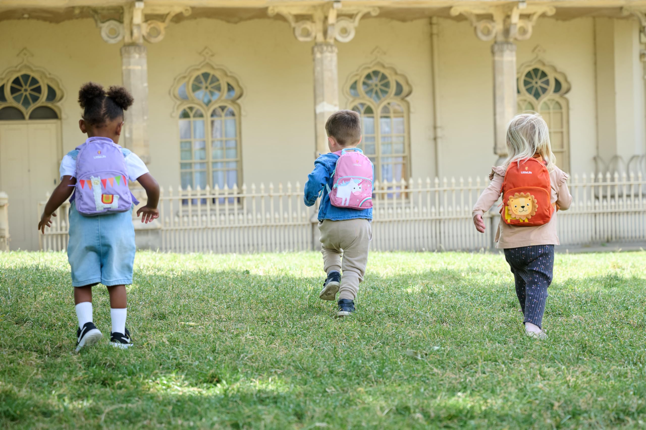 LittleLife Przyjazne twarze zwierzę maluch plecak z bezpiecznym wodzem