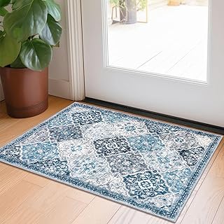 KILOCOCO 2x3 Small Area Rug, Moroccan Entrywa...,