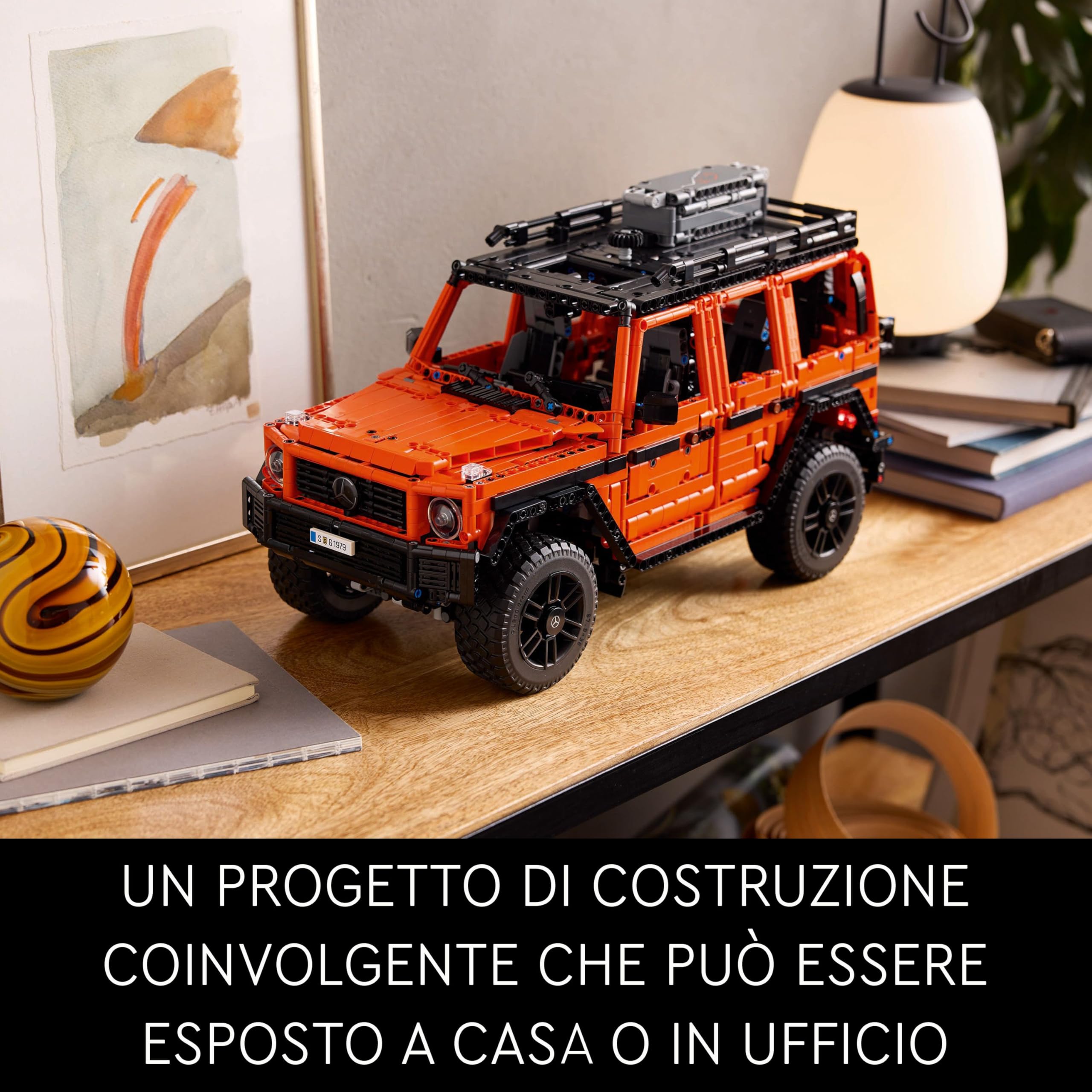LEGO Technic Mercedes-Benz G 500 PROFESSIONAL Line, Modellino di Auto Fuoristrada da Costruire per Adulti, Veicolo 4X4 Classe G da Esposizione Ricco di Dettagli, Regalo Collezione per Lui o Lei 42177