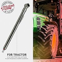 Vista 3 de Milton S-928 Medidor de presión de lápiz de neumáticos lleno de aire/agua, válvula deflatadora incorporada, presión medida en PSI y kPa, fácil