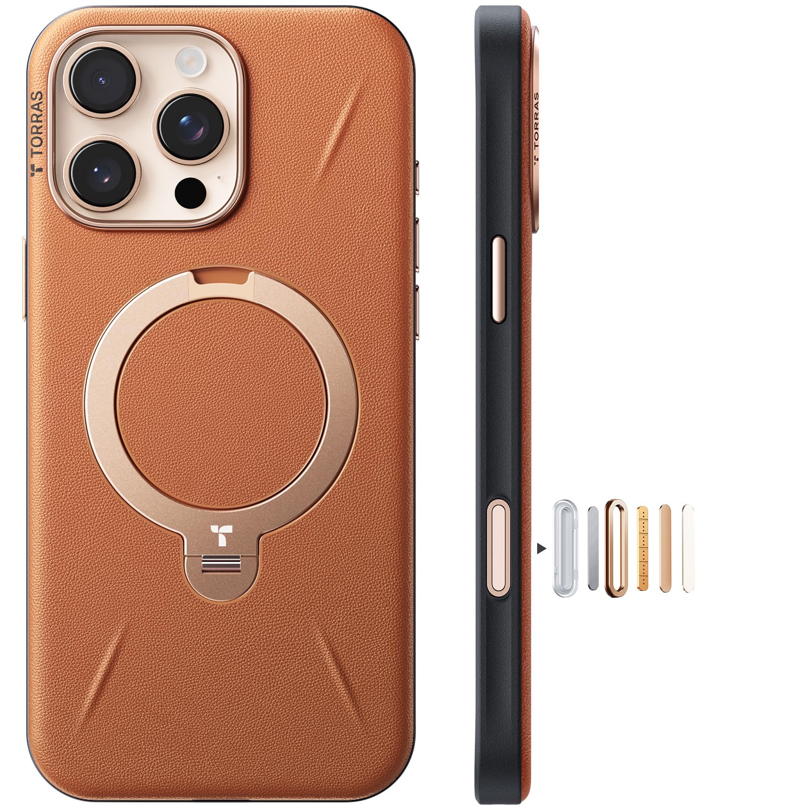 TORRAS iPhone16ProMax ケース ワイヤレス充電対応 楽天市場】P5倍+10%OFF【360度回転】TORRAS iPhone16 pro ケース