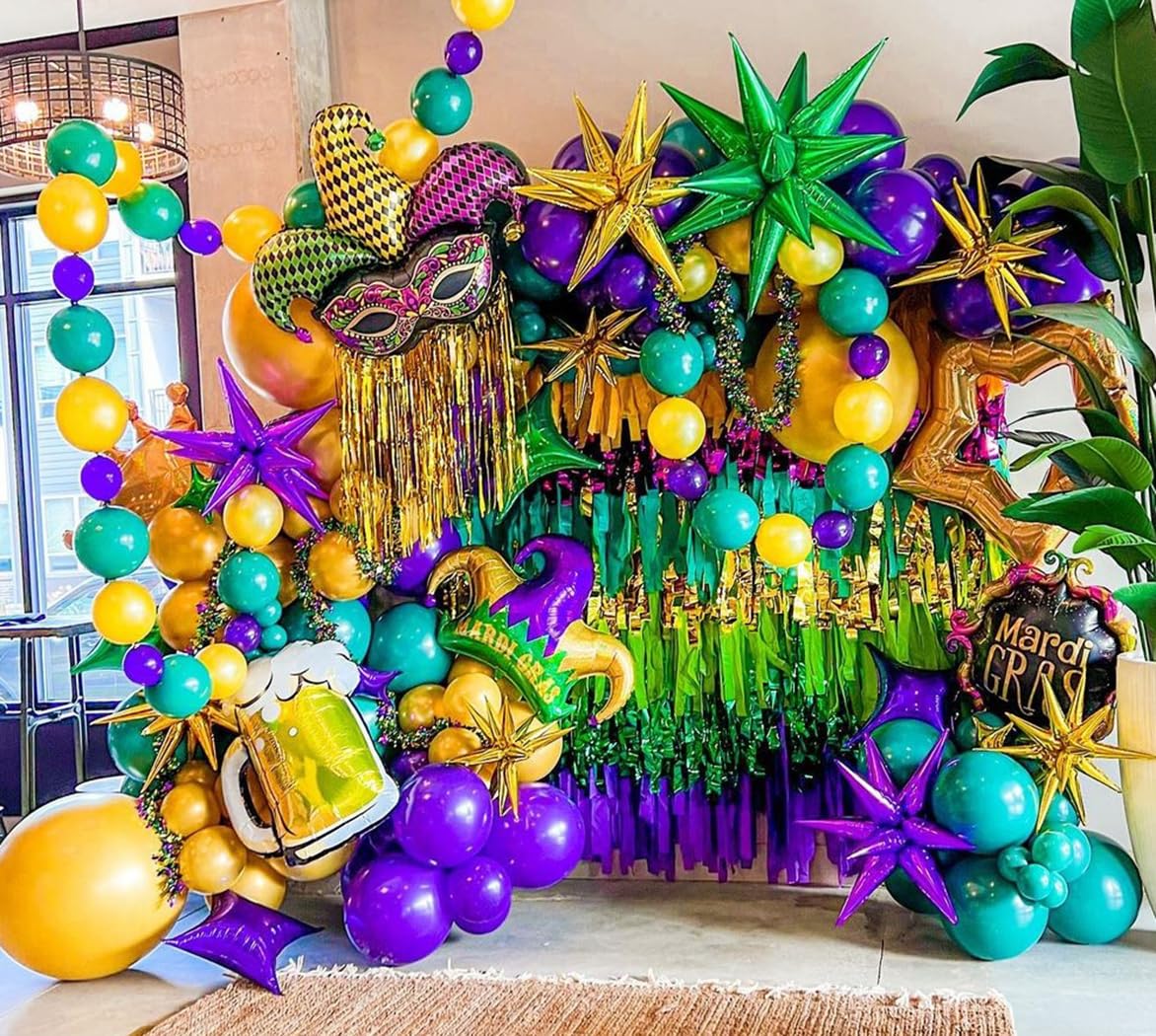 Kit D'Arche De Ballons Roses, Verts Et Jaunes - BTZO - Fête - Décoration - Mariage - Sport