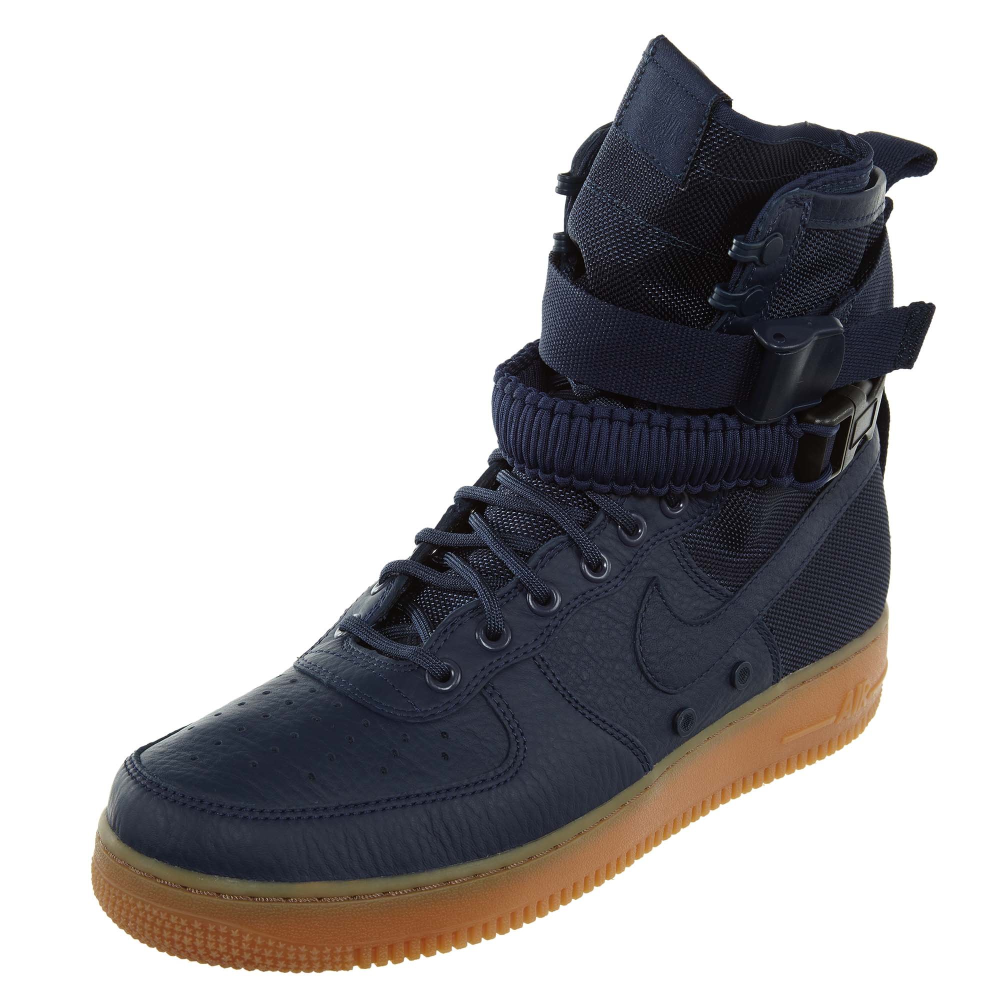 mens navy blue nike boots