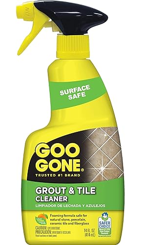 Goo Gone Grout & Tile Cleaner - Stain Remover -