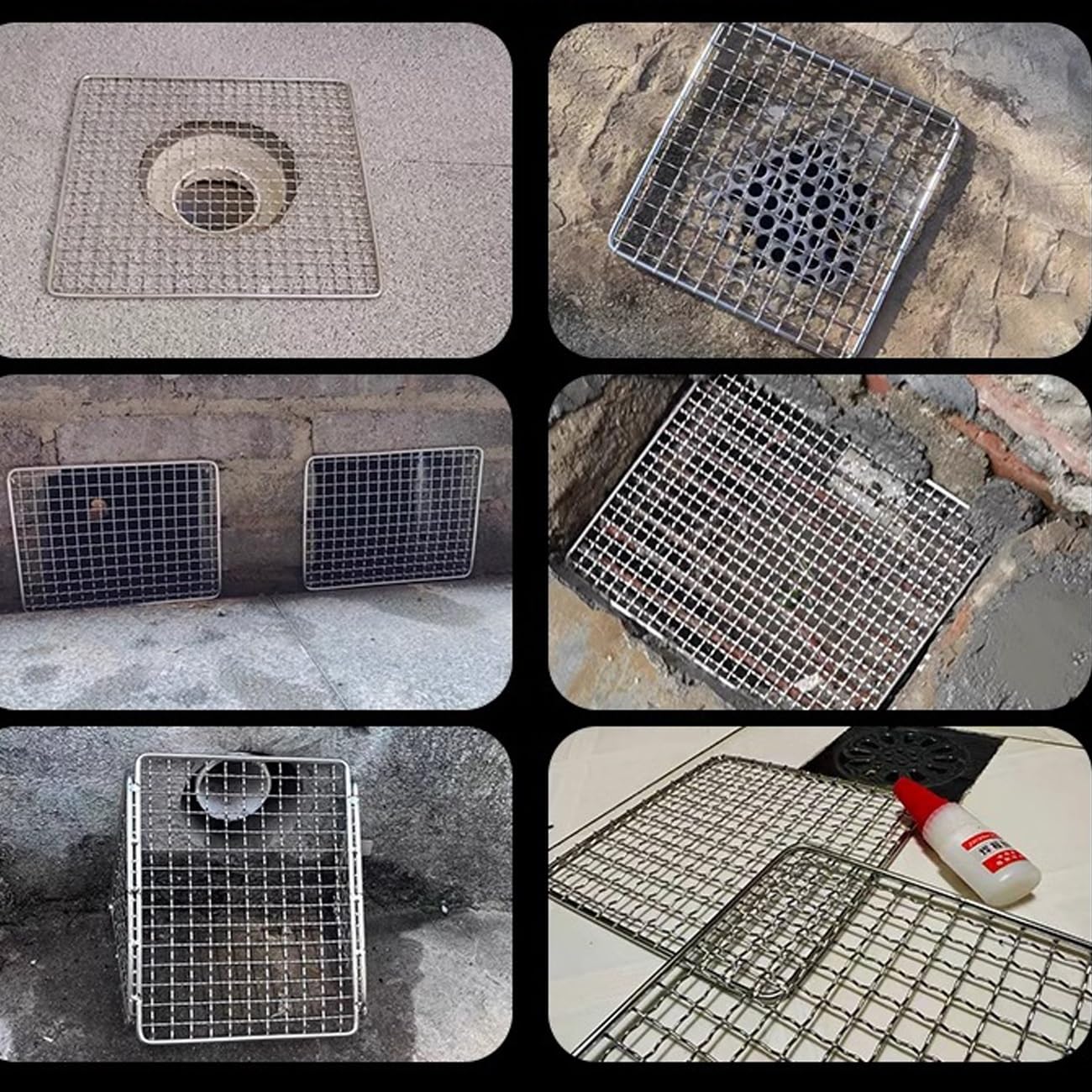 Copertura Scarico A Pavimento In Acciaio Inox 304 - Filtro 3.5mm Per Foglie E Detriti - Foto 5