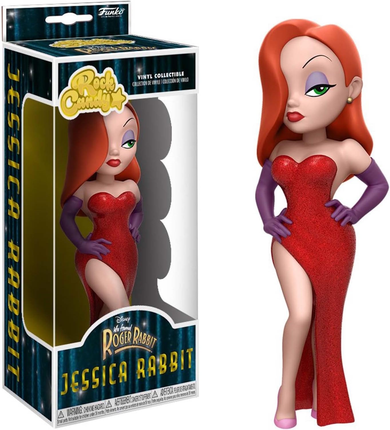 Funko Rock Candy Disney Jessica Rabbit Action Figure