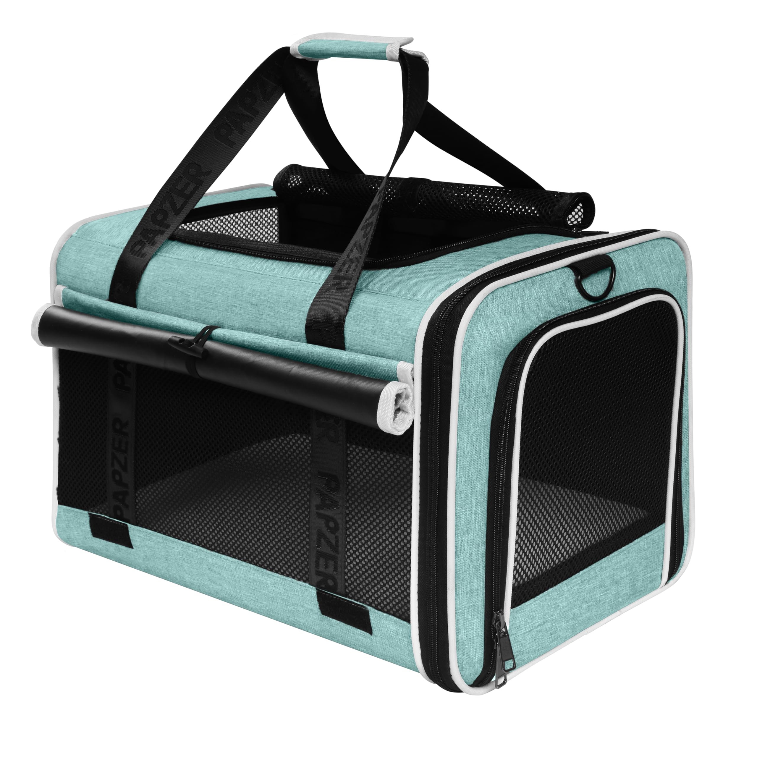PAPZER Top Loading Pet Carrier Teal