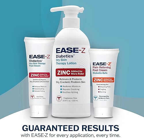 Miniatura 6 de Crema para pies diabéticos. Ingredientes clínicamente probados y zinc que alivian los pies y las manos secos, agrietados y callosos. Alivia el dolor