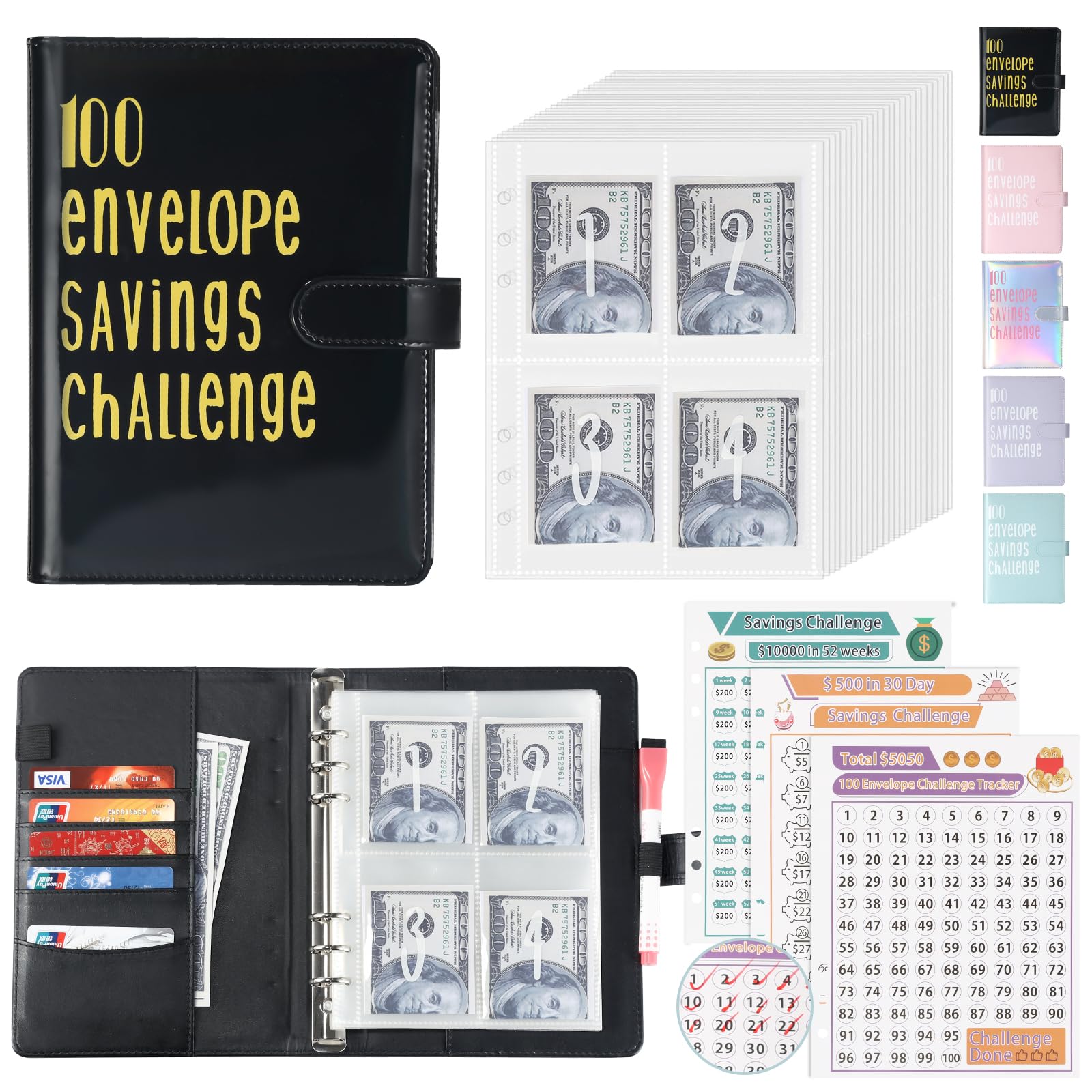 100 Saving challenge デザイン⑫ Box ver. 100 Saving challenge デザイン⑫ Box ver. 100 Saving challenge