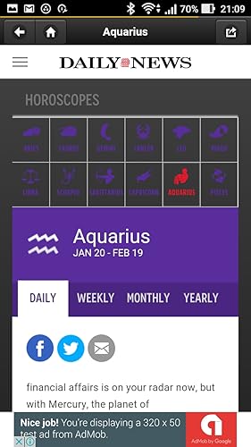 Erfcalibur Newspaper Daily Horoscopes thumb #4